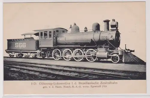 900897 Ak 1-D Güterzug-Lokomotive i.d. Brasilianische Zentralbahn