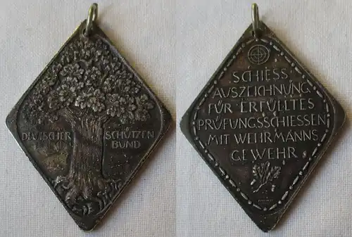 Medaille DEUTSCHER SCHÜTZENBUND (DSB) SCHIESSAUSZEICHNUNG FÜR ERFÜLLTES (156497)