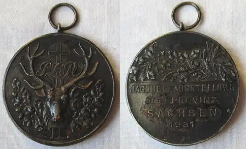 Bronze Medaille Jagdhegeausstellung der Provinz Sachsen 1931 (159624)