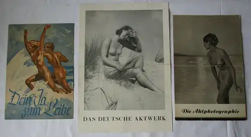 Bestellscheine der Erotik-Hefte Leibeszucht, Aktwerk & Aktphotographie (123495)