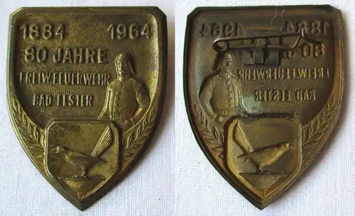 DDR Abzeichen 80 Jahre Freiwillige Feuerwehr Bad Elster 1884 - 1964 (124849)