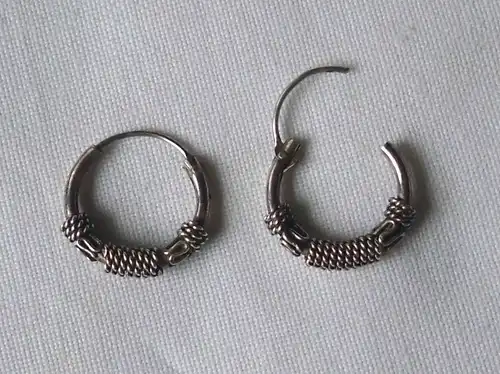außergewöhnliche Silber Ohrstecker Ohrringe (117239)