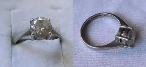 eleganter 925er Sterling Silber Ring mit wunderbar geschliffenem Stein (119902)