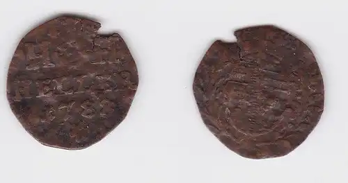 1 Heller Kupfer Münze Sachsen Hildburghausen 1788 (118514)