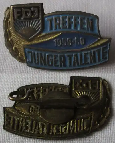 DDR FDJ Abzeichen Treffen Junger Talente 1959 - 1960 (163200)