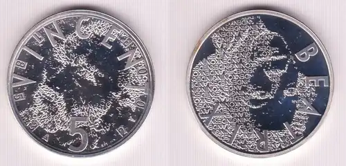 5 Euro Silber Münzen Niederlande 2003 Königin Beatrix (155431)