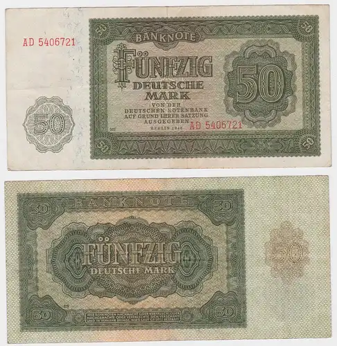50 Mark Banknote DDR Deutsche Notenbank 1948 (106134)