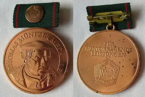 DDR Thomas Müntzer Medaille VdgB Vereinigung gegenseitigen Bauernhilfe (118353)