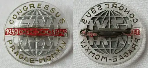 Abzeichen Congressus Pragae 1939 - 1945 MCMXLV (138466)