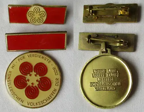DDR Orden Medaille für Verdienste im künstlerischen Volksschaffen 257 a (137864)