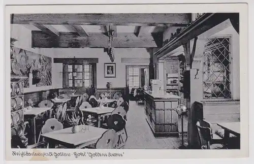 902673 Ak Reichsbauernstadt Goslar Hotel "Goldene Krone" um 1940