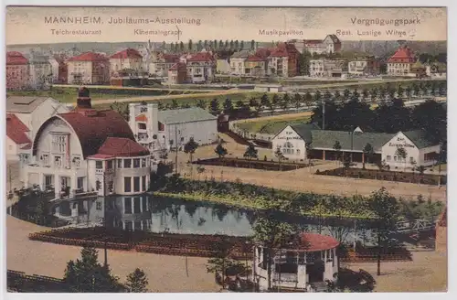 902291 Ak Mannheim Jubiläums-Ausstellung Vergnügungspark 1907