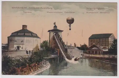 902292 Ak Mannheim Jubiläums-Ausstellung Vergnügungspark 1907