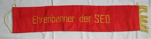 DDR Fahne Ehrenbanner der SED sozialistischen Einheitspartei Deutschl. (135351)