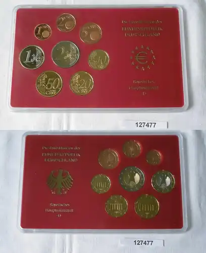 BRD Euro Kursmünzensatz D (KMS) 2003 PP / Prägebuchstabe "D" (München) (127477)