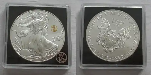 1 Dollar Silber Münze Silver Eagle USA 2015 1 Unze Feinsilber (153529)