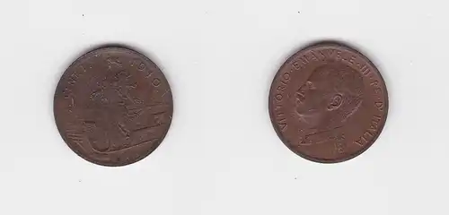 1 Centesimo Kupfer Münze Italien 1910 (129266)