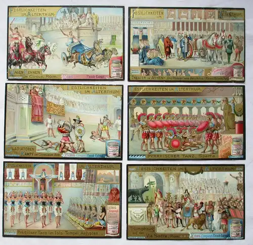 Liebigbilder Serie Nr. 528 Festlichkeiten im Mittelalter 1902 (5/125612)