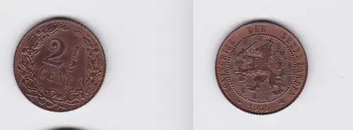 2 1/2 Cent Kupfer Münze Niederlande 1905 vz (117098)