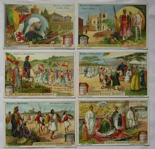 Liebigbilder Serie Nr. 673 Bilder aus Abessinien 1906 (5/125631)