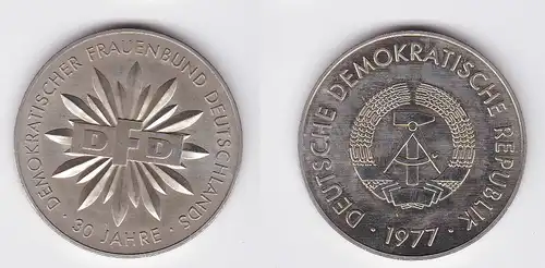 DDR Medaille 30 Jahre DFD Demokratischer Frauenbund 1977 (105494)