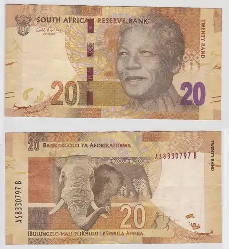 20 Rand Banknote Südafrika South African Reserve Bank 2012 (123388)