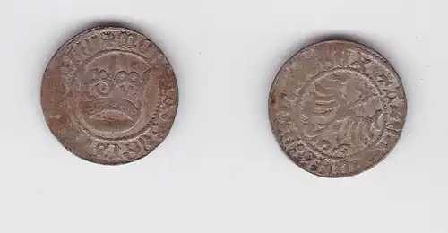 Schweidnitzer Halbgroschen Silber Münze um 1525 (133372)