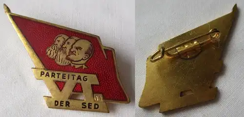 seltenes DDR Abzeichen Ehrenabzeichen VI. Parteitag der SED (127281)