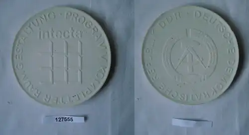DDR Porzellan Medaille intecta - Programm kompletter Raumgestaltung (127555)