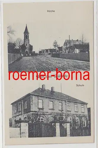 76675 Mehrbild Ak Gruß aus Wülknitz Kirche und Schule um 1930