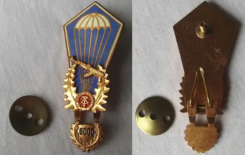 DDR Fallschirmsprungabzeichen der NVA 6000 Anhänger Bartel II 321 d (122448)