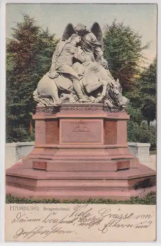 901254 Ak Hamburg - Kriegerdenkmal 1903