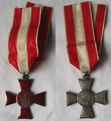 Orden Hamburg Hanseatenkreuz für Verdienste im Kriege 1914-1918 (162691)
