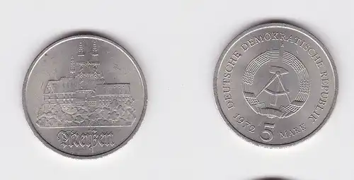 DDR Gedenk Münze 5 Mark Meißen 1972 Stempelglanz (148341)