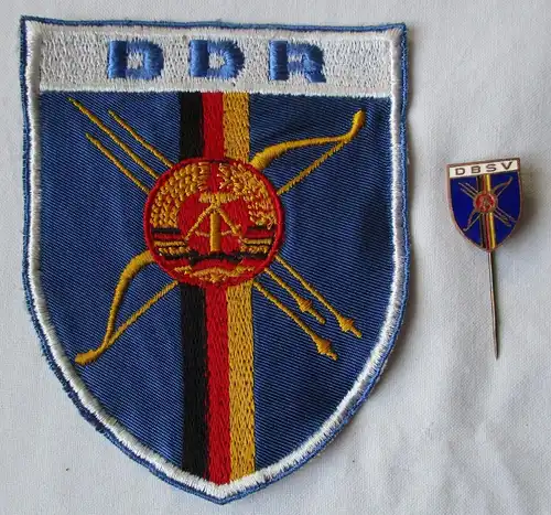 DDR Mitgliedsabzeichen Deutscher Bogenschützen-Verband der DDR (DBSV) (149161)