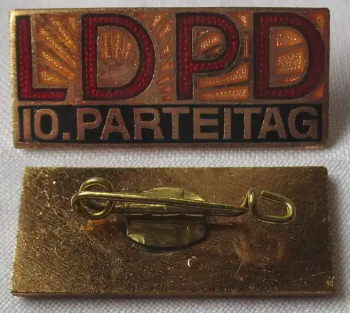 10. Parteitag LDPD Liberal Demokratische Partei Deutschlands Weimar 1967 /144274