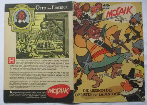 Mosaik Hannes Hegen Digedag Nr 53 von 1961 Die Mission des Obristen (138598)