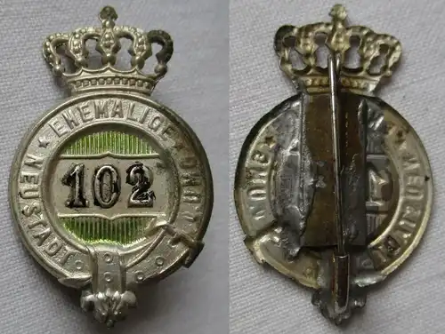 rares Abzeichen Verein ehem. K.S.Infanterieregiment Nr.102 Neustadt & U.(147818)