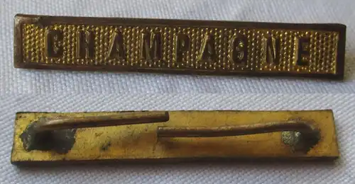 Gefechtsspange "CHAMPAGNE" zum Erinnerungskreuz des Marinekorps Flandern /162855