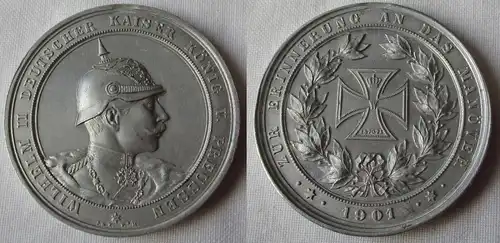 Medaille Zur Erinnerung an das Manöver 1901 dt. Kaiser Wilhelm II. (161930)