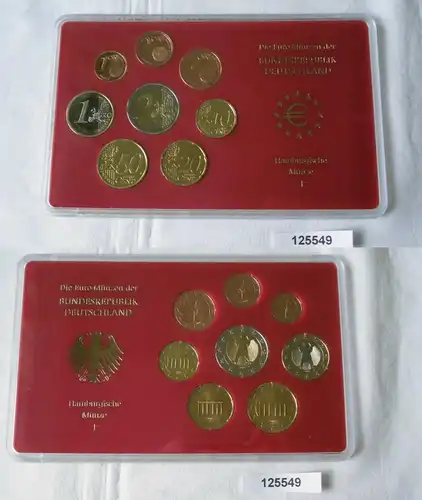 BRD Euro Kursmünzensatz D (KMS) 2003 PP / Prägebuchstabe "J" (Hamburg) (125549)