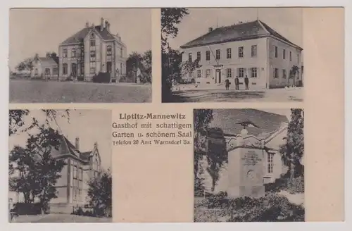 900066 Mehrbild Ak Liptitz-Mannewitz bei Wermsdorf Gasthof 1926