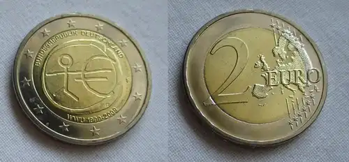 2 Euro Münze Deutschland 2009 10 Jahre Europäische Währungsunion F (158206)