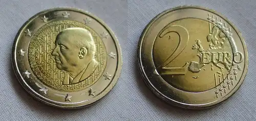 2 Euro Gedenkmünze Griechenland Dimitri Mitropoulos 2016 Stgl.  (159425)