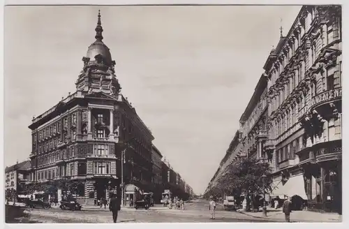 902129 Ak Budapest Ungarn Andrassy Strasse um 1920