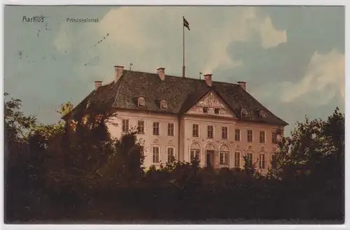 902121 Aarhus Dänemark Prindseslottet 1911