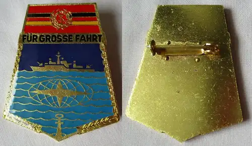 seltenes DDR Abzeichen Marine "Für grosse Fahrt" Bartel II Nr. 325 (135472)