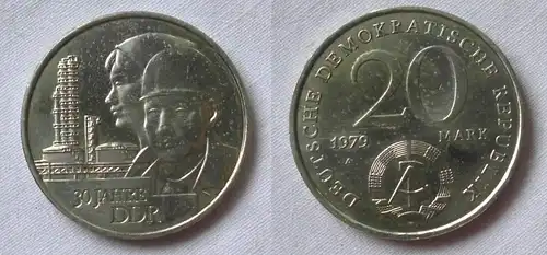 DDR Gedenk Münze 20 Mark 30.Jahrestag der DDR 1979 (123490)