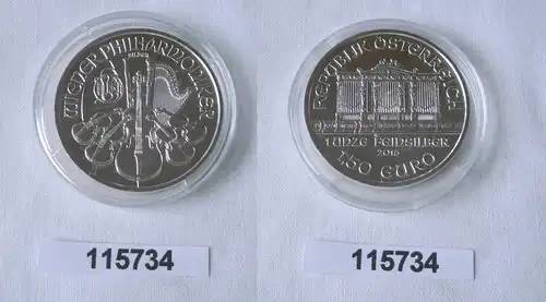 1,5 Euro Silbermünze Österreich 2013 Philharmoniker 1 Unze Feinsilber (115734)