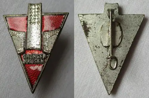 DDR Abzeichen Erinnerungsabzeichen Sachsenhausen Bartel X 745 (143459)